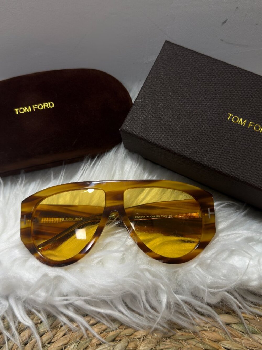 Tom Ford Bronson Aviator Sunglasses
